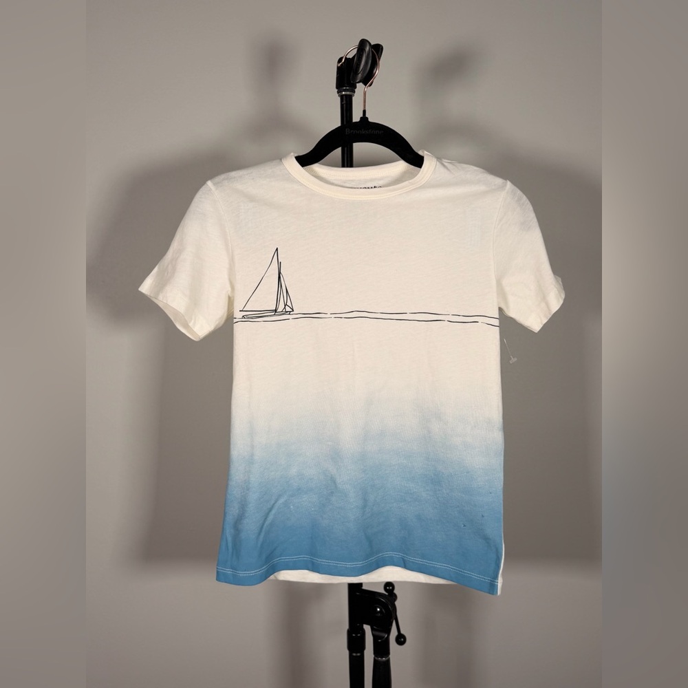 NWOT JCrew factory Boys' ombré sailboat graphic tee - Picture 2 of 5